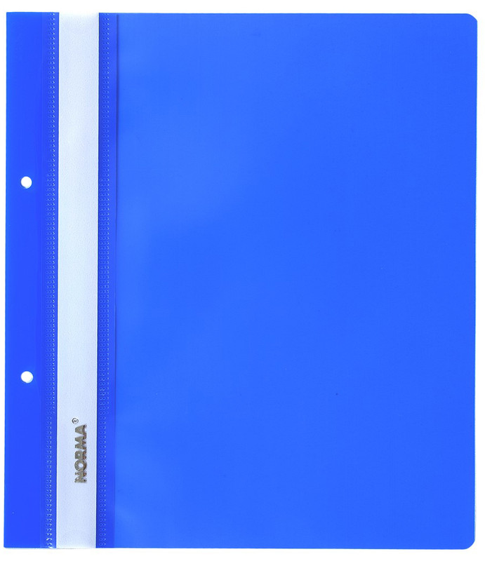 Папка-швидкозшивач NORMA (5264-02N), А5, PP, 120/160 мкм., синя